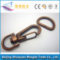 Beijing hot selling brass metal swivel snap hook big snap hook